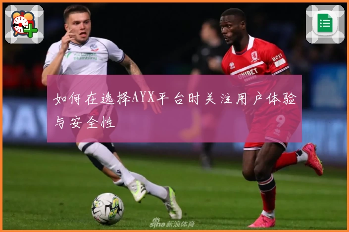 如何在选择AYX平台时关注用户体验与安全性