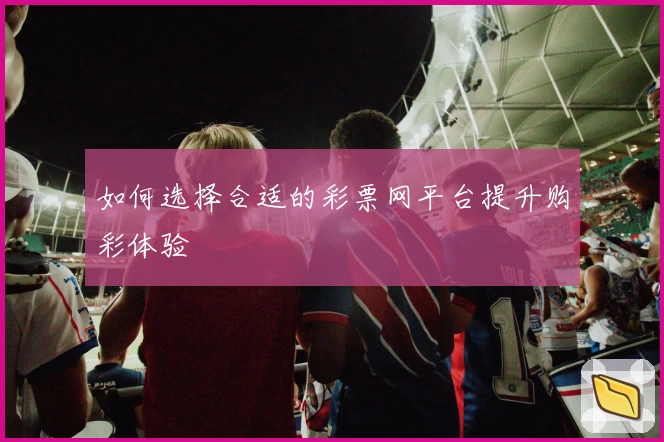 如何选择合适的彩票网平台提升购彩体验